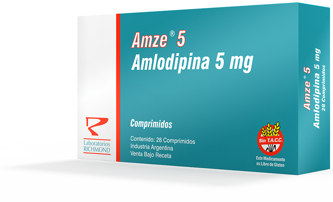Amze Amlodipine 5-10 mg de Laboratorios Richmond