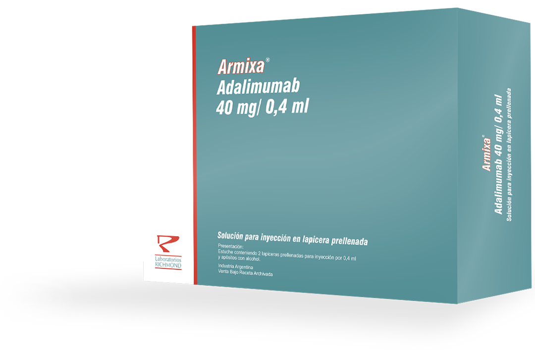 Armixa Adalilumab 40 mg/0,4 ml de Laboratorios Richmond