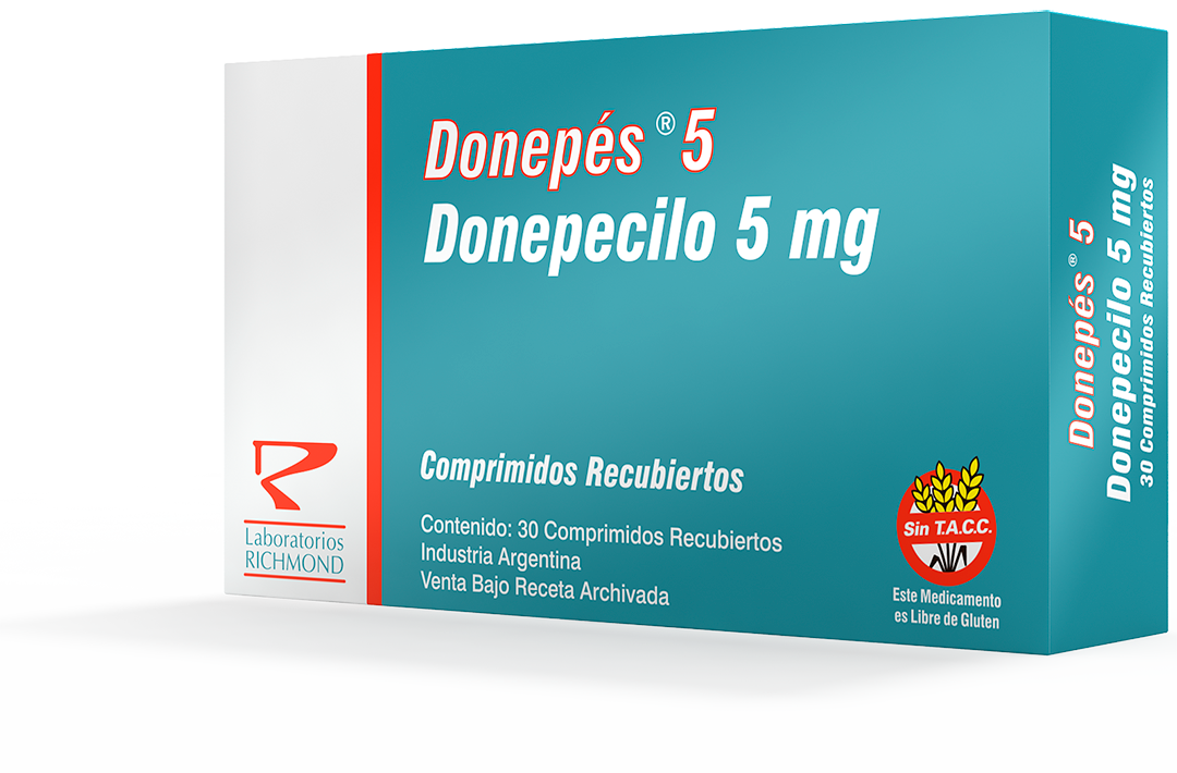 Donepés Donepezil 5-10 mg de Laboratorios Richmond