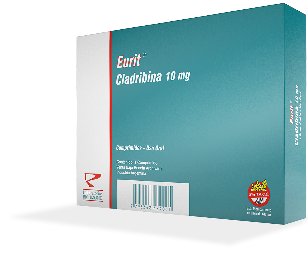 Eurit Cladribine 10 mg de Laboratorios Richmond