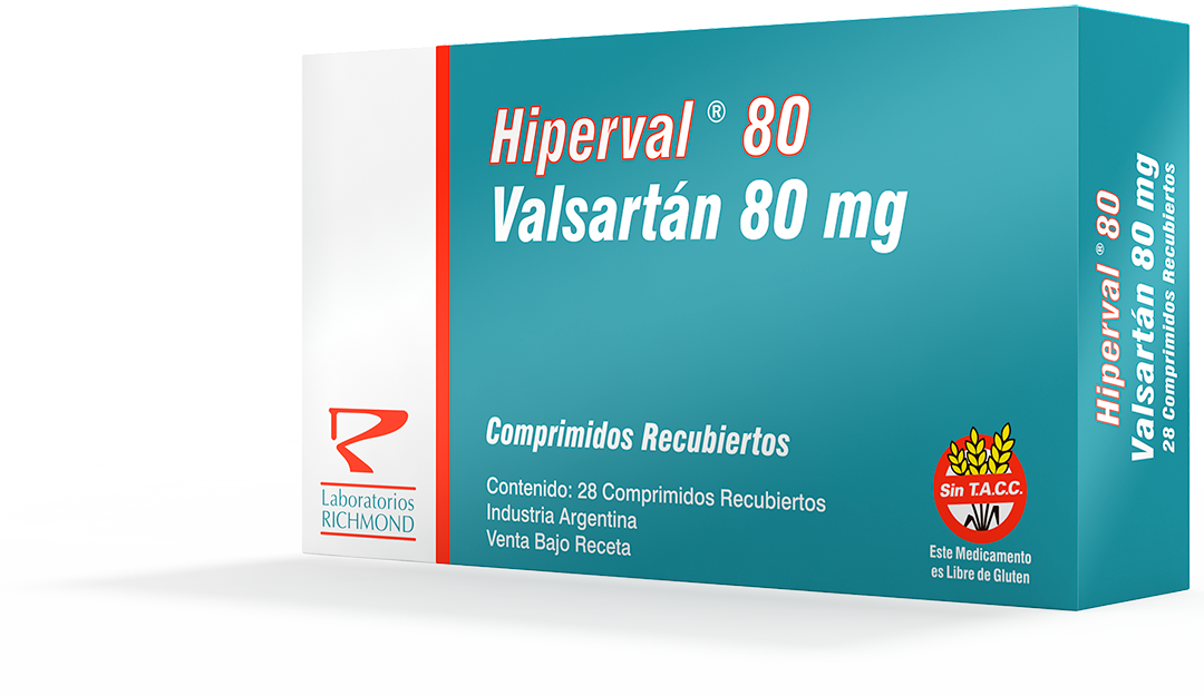 Hiperval Valsartan 80-160 mg de Laboratorios Richmond