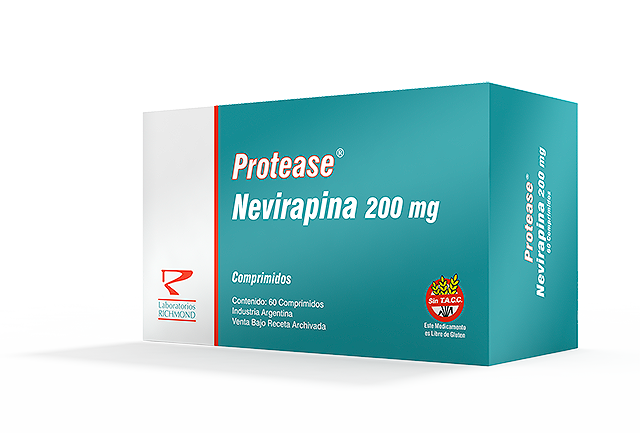 Protease Nevirapine 200 mg de Laboratorios Richmond