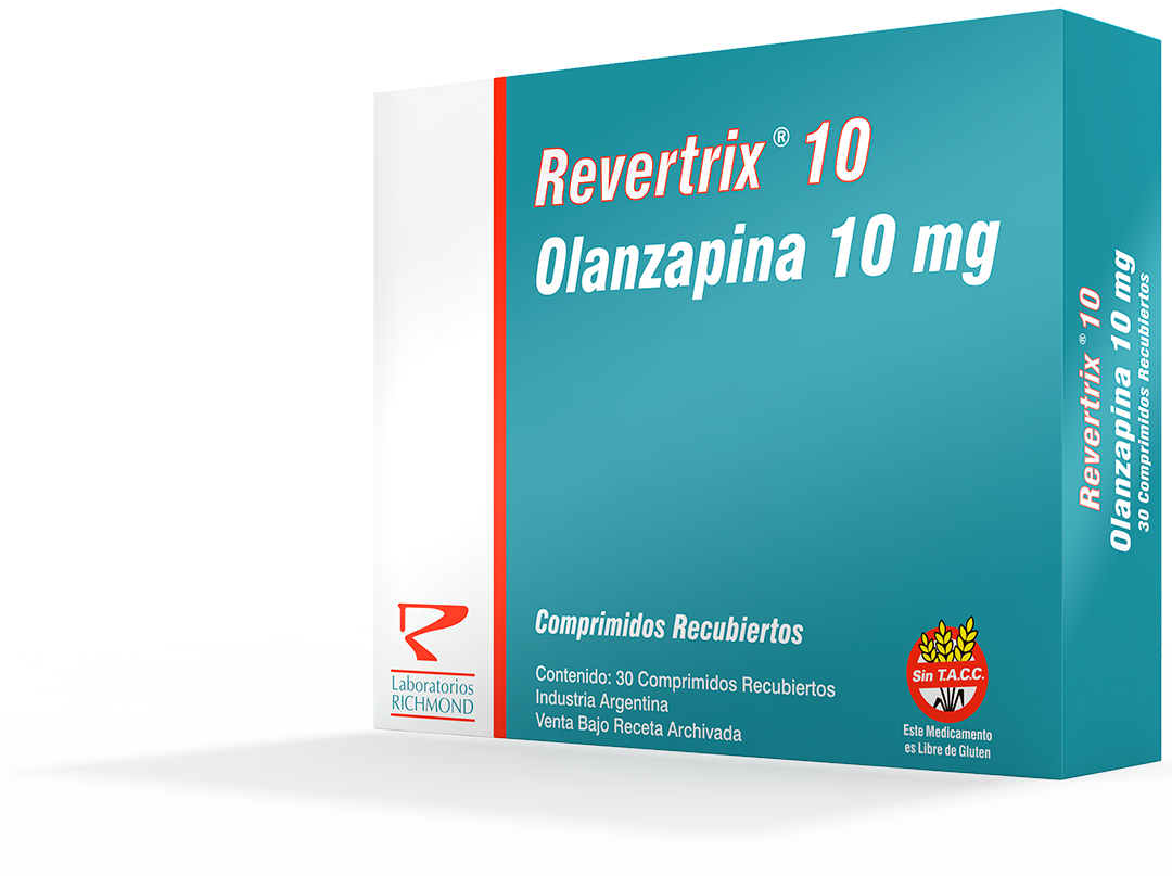 Revertrix Olanzapine 5-10 mg de Laboratorios Richmond